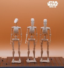 STAR WARS MODERN VEHICLE PART TRADE FEDERATION MTT TRAY BATTLE DROID LOT X3