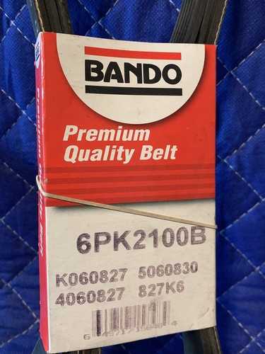 NEW Bando 6PK2100 and 4PK865B Serpentine Belt-Rib Ace Precision V-Ribbed Belt - Bild 4 von 5