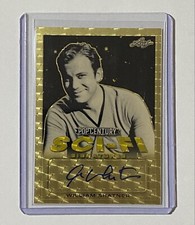 Marketplace image: 2019 Pop Century William Shatner 1/1 superfractor Auto Star Trek - SIGNED leaf