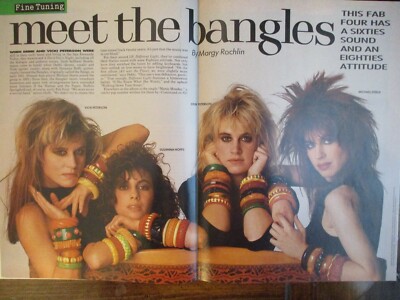 1986 US Mag(THE  BANGLES/JULIE CHRISTIE/MARY TYLER MOORE/JON HENSLEY/LISA HALABY