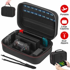 Portable Deluxe Hard EVA Travel Carrying Case Bag for Nintendo Switch Protected