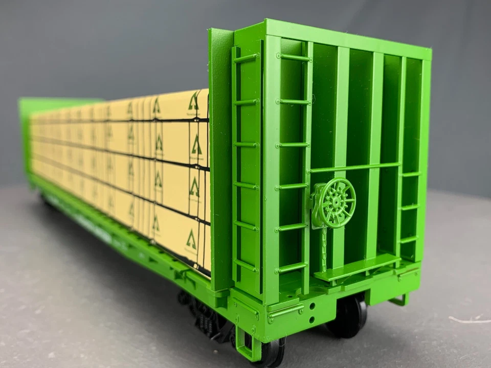 O Gauge Weaver BN 50” Bulkhead Flatcar #615944 W/Load 2-Rail O942 - Image 4 of 4