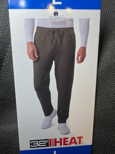Neu! 32 Grad Heat Performance grüne Jogginghose Herren Large neu mit Etikett - Bild 2 von 4