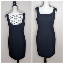 Jones New York Womens  Sleeveless Little Black Dress Cocktail size 10