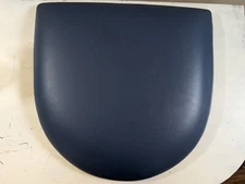Lancaster Seating Spartan 2-1/2" Navy Vinyl Padded Seat For Chair Or Barstool 