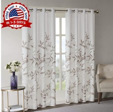 Cortinas para sala blancas modernas elegantes habitacion cuarto cortina 50x84