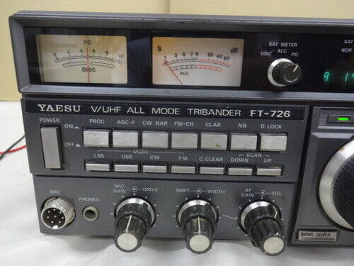 YAESU FT-726 V/UHF ALL Mode Transceiver Amateur Ham Radio YAESU FT-726 V/UHF ALL Mode Transceiver Amateur Ham Radio