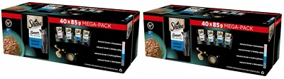 Sheba Katzennassfutter Fisch Auswahl Sauce Collection 40/80/120 85g-Beutel