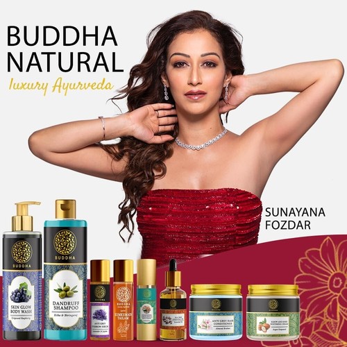 Buddha Natural Shampoo for Hair Loss Patches - Raspberry Nettle (200ml) - Picture 3 of 5