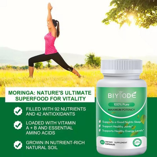 Rosabella Moringa Powder Capsules·Pure Nutrient-4X - Picture 3 of 11