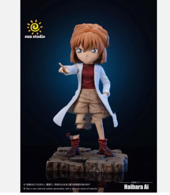 GSC-figuras de acción del Detective Conan, modelo de colección de Haibara Ai de PVC, juguetes