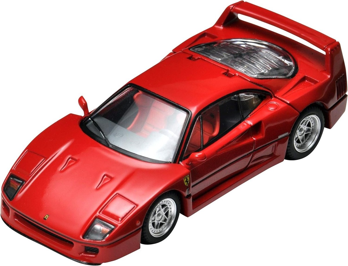 サ*カ様 TOMICA LIMITED VINTAGE NEO F40 赤 黄 Tomica Limited Vintage NEO: Ferrari F40 1/64 Scale Model Car