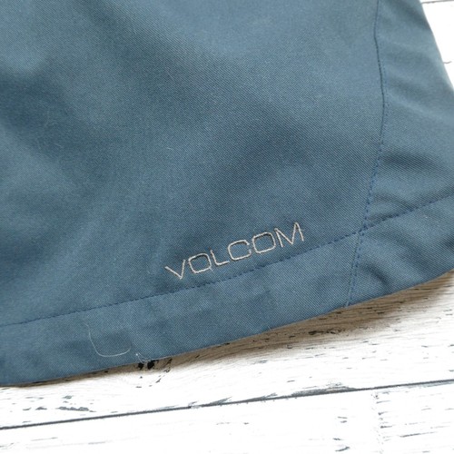 Volcom Snowboarding Jacket Womens Small Blue Gray 1/2 Zip Pullover Softshell - Picture 7 of 11