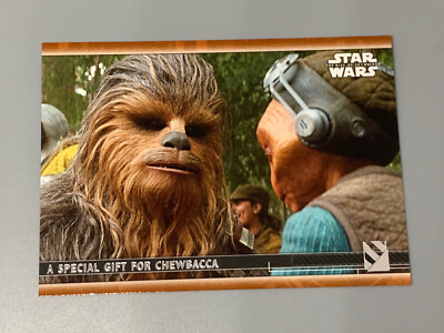 2020 Topps Star Wars Rise Of Skywalker Series 2 Bronze /99 Chewbacca #97
