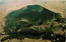 Capulin Mountain Ntl Monument NM Aerial View Postcard Used (30798)