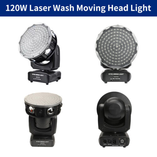 120W Pixel Beam Laser Wash Strobe DMX RGBW LED Moving Head Light for Stage Bar - Bild 2 von 15
