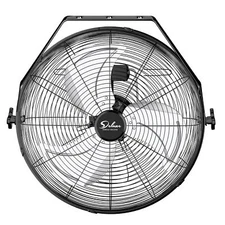 18 Inch Industrial Wall Mount Fan 3 Speed Commercial Ventilation 1/2 Pack