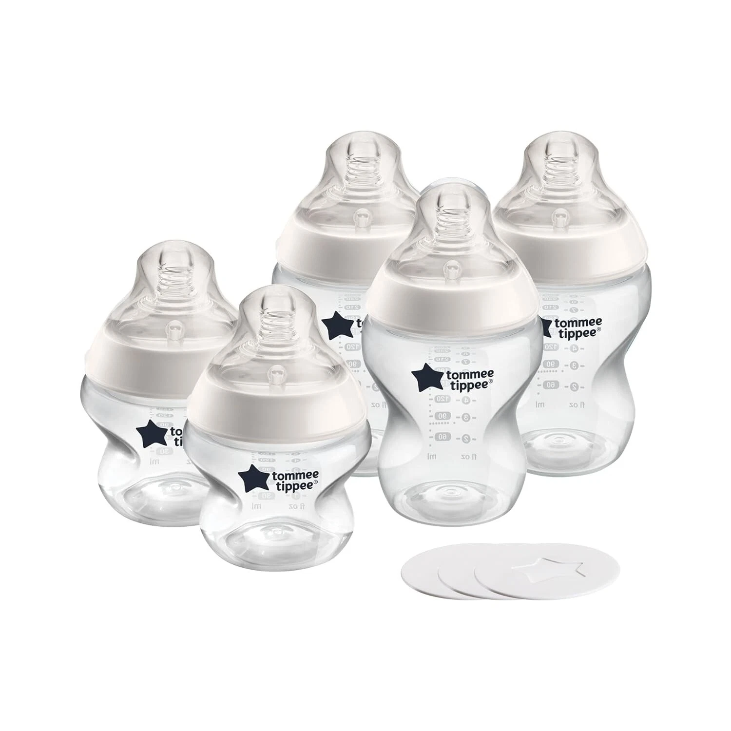 Tommee Tippee First Bottle Solution Kit - Bottles, Nipples, Valves & Travel Lids