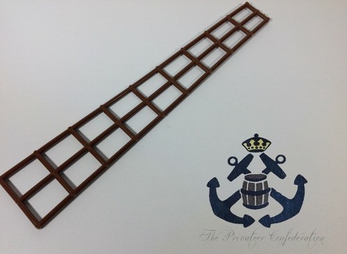 Lego Vintage Pirate Ship Brown Mast Rigging Long 27 x 5 2541 - 6285, 6286, 6274 - 第 1/1 張圖片