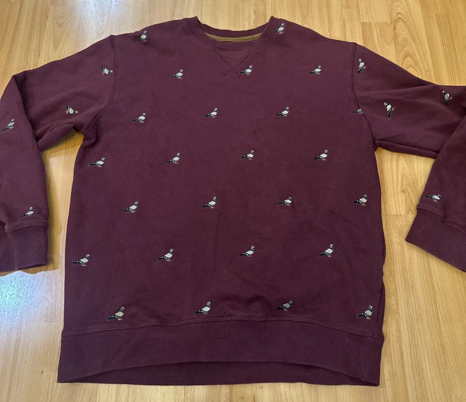 Staple Sweater Men's M Crew Neck Sweater The Rugged Outdoors Renown Pigeon Brand - Image 2 of 4