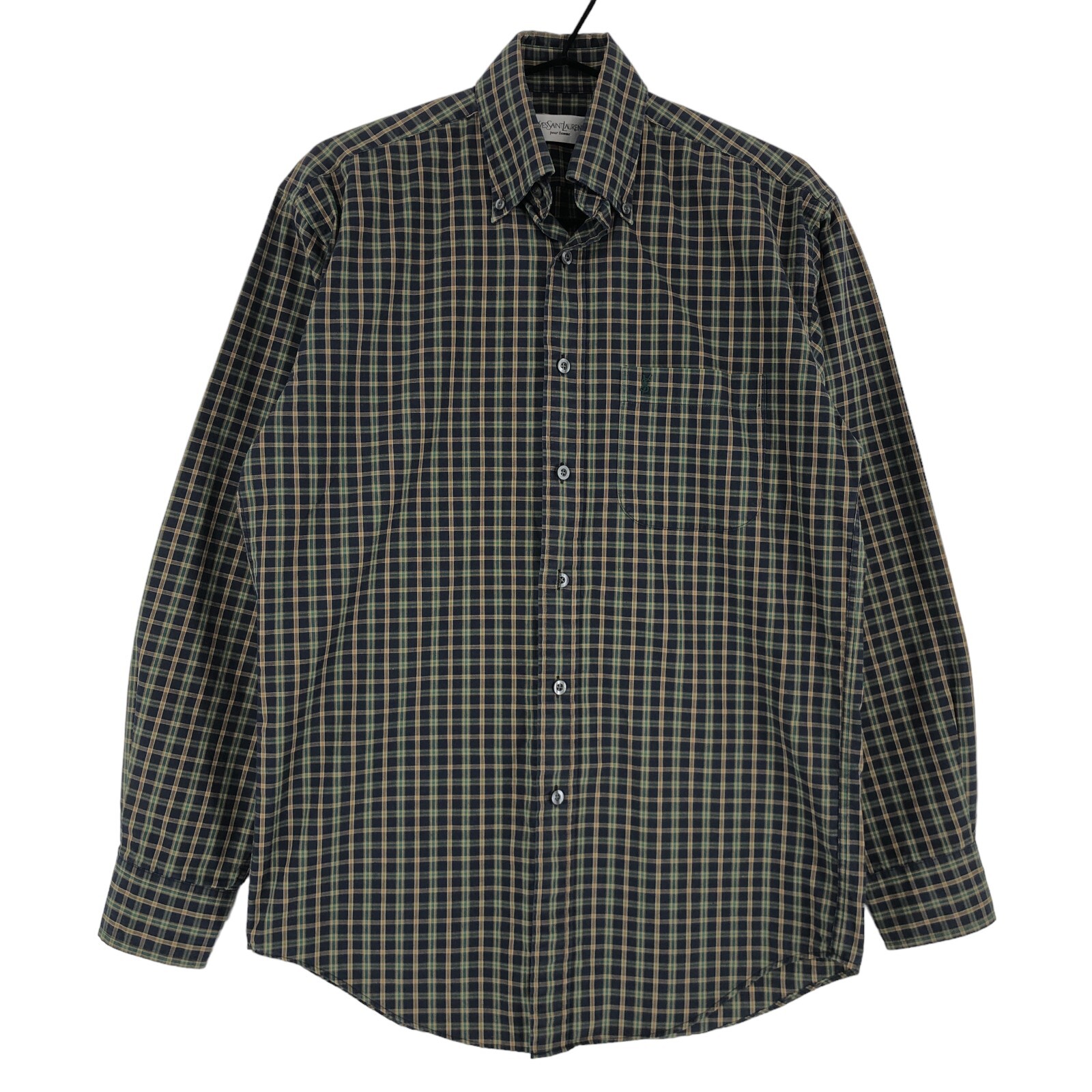 Yves Saint Laurent Pour Homme Camicia Vintage Da Uomo Taglia S 39 14 1 4