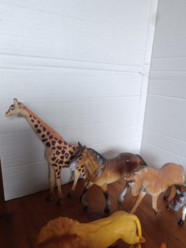 LOTE DE 10 FIGURAS / DE ANIMALES / DE PVC - Imagen 3 de 5