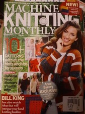Machine knitting monthly, 10 patterns w/all hints tips for success  more/2017