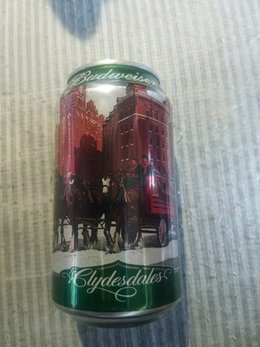 Budweiser Limited Edition Holiday  12oz beer can