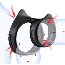 Reusable-Penis-Extender-Enlarger-Extension-Sleeve-Bigger Girth Enhancer for Male