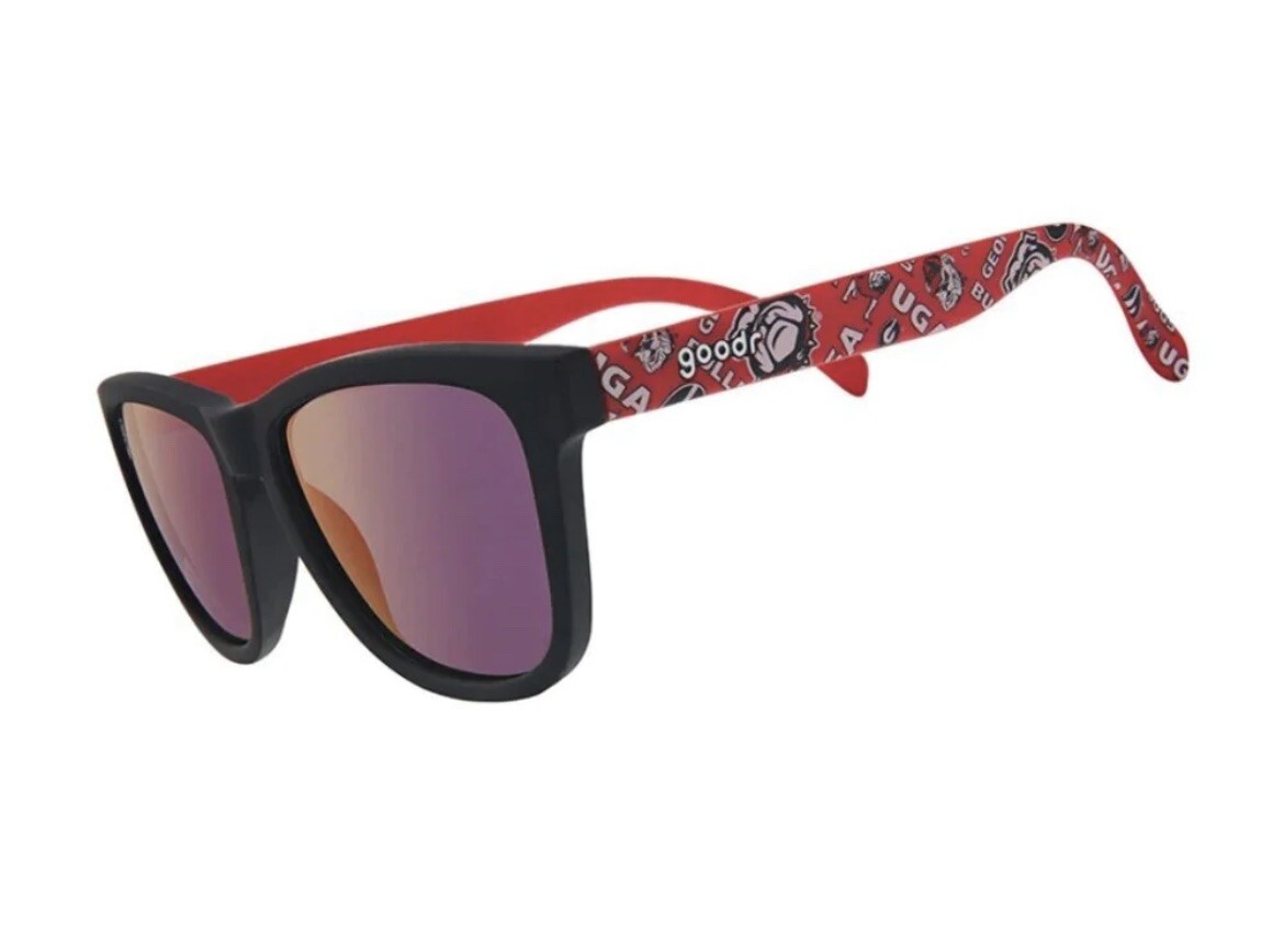 Goodr GO DAWGS! SIC ‘EM WOOF! Georgia NCAA Running College Football Sunglasses Goodr GO DAWGS! SIC  main image 2