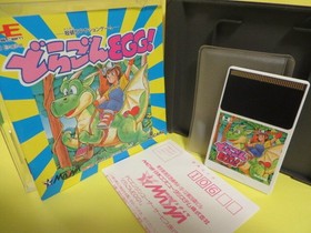 Dragon Egg W/Case Manual PC Engine Hu Card Retro Used Game Good NTSC-J Japan