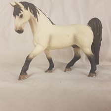 Schleich Horse 2007 Buckskin Andalusian Stallion Retired 13624 Black Mane