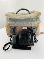 Vintage Yashica 230-AF 35mm Auto Focus SLR Film Camera with Lens, Flash, Film