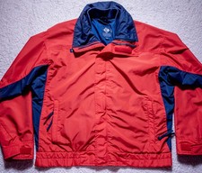 Vintage Columbia Bugaboo Jacket Shell Red Blue Men  s Large Gorpcore Retro Coat