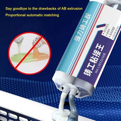 100ml Welding Glue Repair Metal Super Glue Iron Steel Quick Adhesive Sale Y4P3