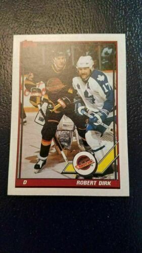1991 - 1992 Topps Hockey Blank Back Error Cards (M-Z) YOU PICK - Picture 83 of 131