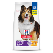 Hill's Science Diet Adult Sensitive Stomach  Skin Chicken Recipe Dry Dog, 36 lb