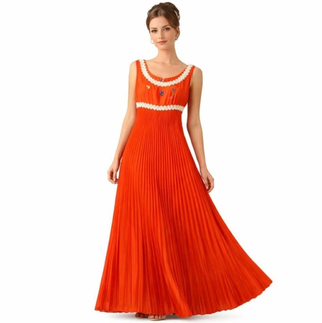 Red Formal 1960s Vintage Dresses for Women for sale | eBay