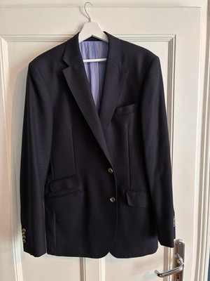 Anton Meyer Sakko in Navyblau in Gr 102