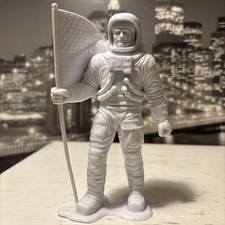 Marx Toy Astronaut Spaceman Figure NASA moon Space Vintage 1970s Excellent EUC