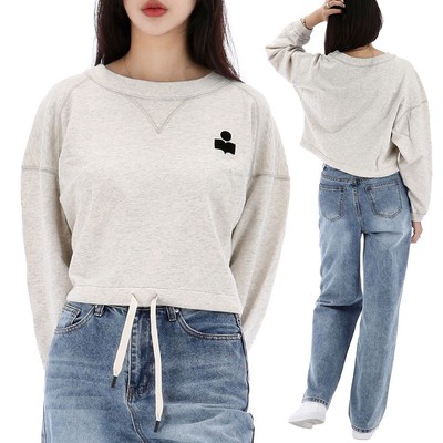 Felpa Isabel Marant Crop SW0005FA A1M07E 23EC - 25SS acheter 122766152