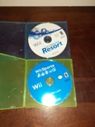 Wii Sports & Resort, Lot of Two (Nintendo Wii, 2006) Discs Only Scratches