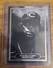 2025 Topps Black & White - Prized Portraits Elly De La Cruz #PP6