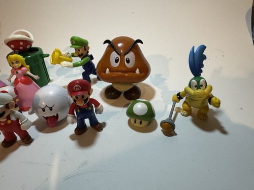 Nintendo Mario Action Figures Lot - Foto 5 di 6