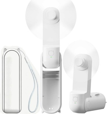 Spiritzohic Handventilator, Tragbare Handventilatoren, Geschwindigkeiten Faltbar Mehrfarbig 