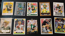 (10) Different Brett Favre (HOF) Cards (see scan)