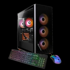 IBuypower Scale Orange Ryzen 7 5700 16GB RAM 512GB SSD Nvidia GeForce RTX 4060