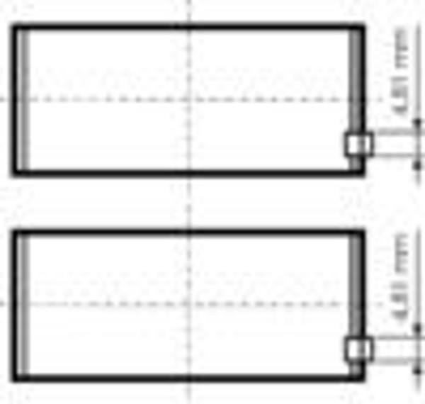 Pleuellager Kolbenschmidt 79362600 FüR Premium Renault Iliade Kerax-image
