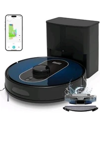 Robot vide Mop auto vide LiDAR 5000Pa Smart Mapping Alexa App Plancher de tapis