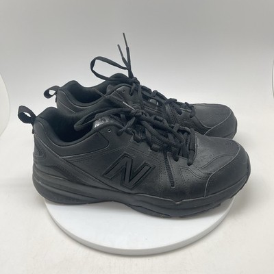 New Balance Sneakers Mens 10 D 608 V5 MX608AB5 Black Casual Athletic Shoes See